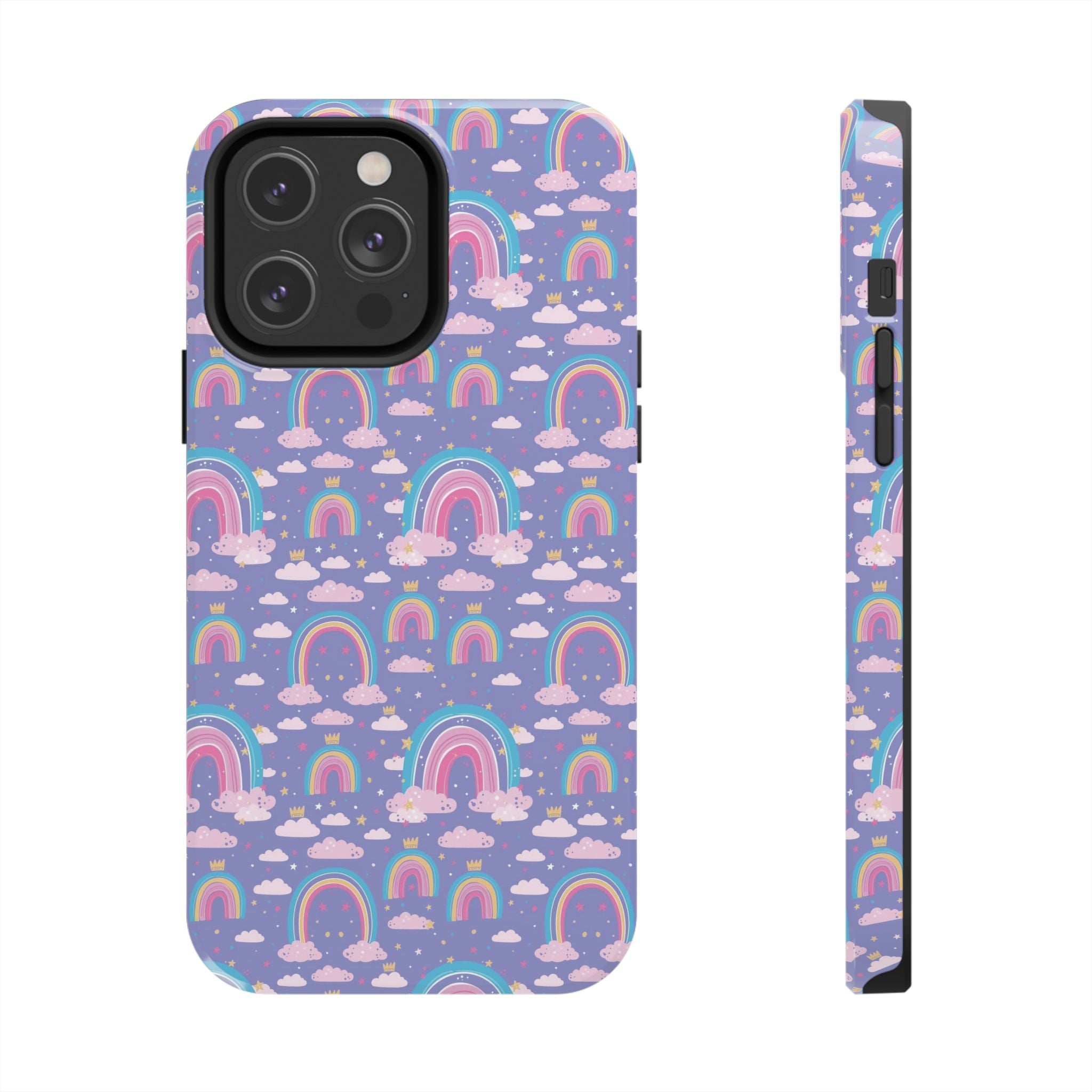 Rainbow Purple Tough Case