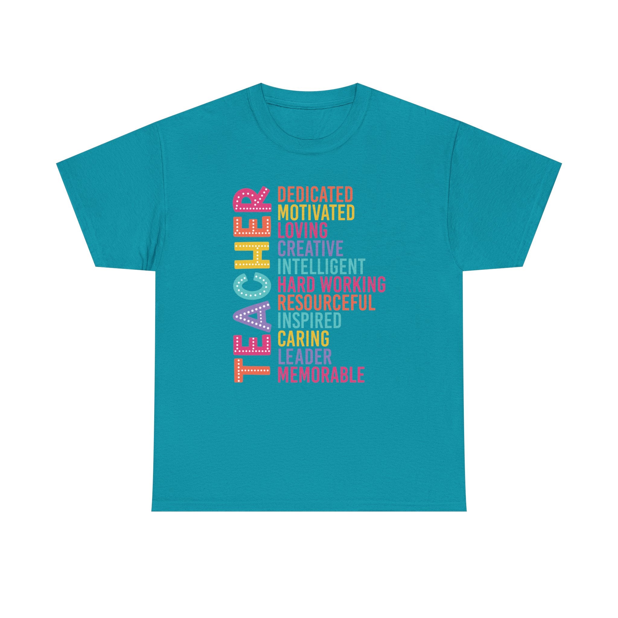 Teacher Traits Word Art Shirt