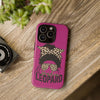 Leopard Junkie Tough Phone Case – Animal Print Protective Cover | Bold Aesthetic Phone Case | Wild & Stylish iPhone Case