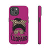 Leopard Junkie Tough Phone Case – Animal Print Protective Cover | Bold Aesthetic Phone Case | Wild & Stylish iPhone Case