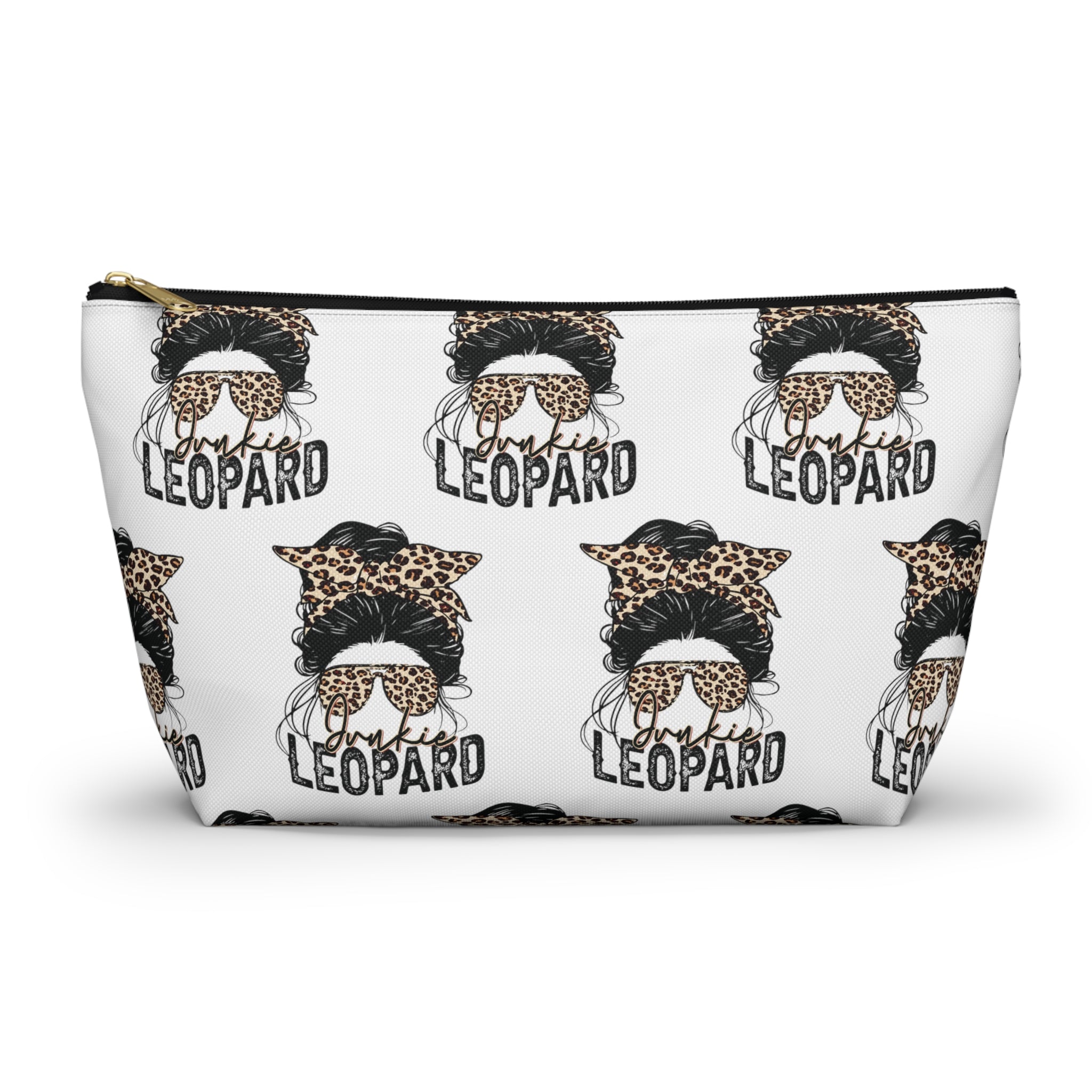 Leopard Junkie Make up bag, pencil bag