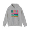 Nurse Appreciation Hoodie – Caring, Loyal, Strong Zip-Up Sweatshirt | Nurse Gift | Comfortable Nurse Zip Hoodie | Medical Staff Appreciation