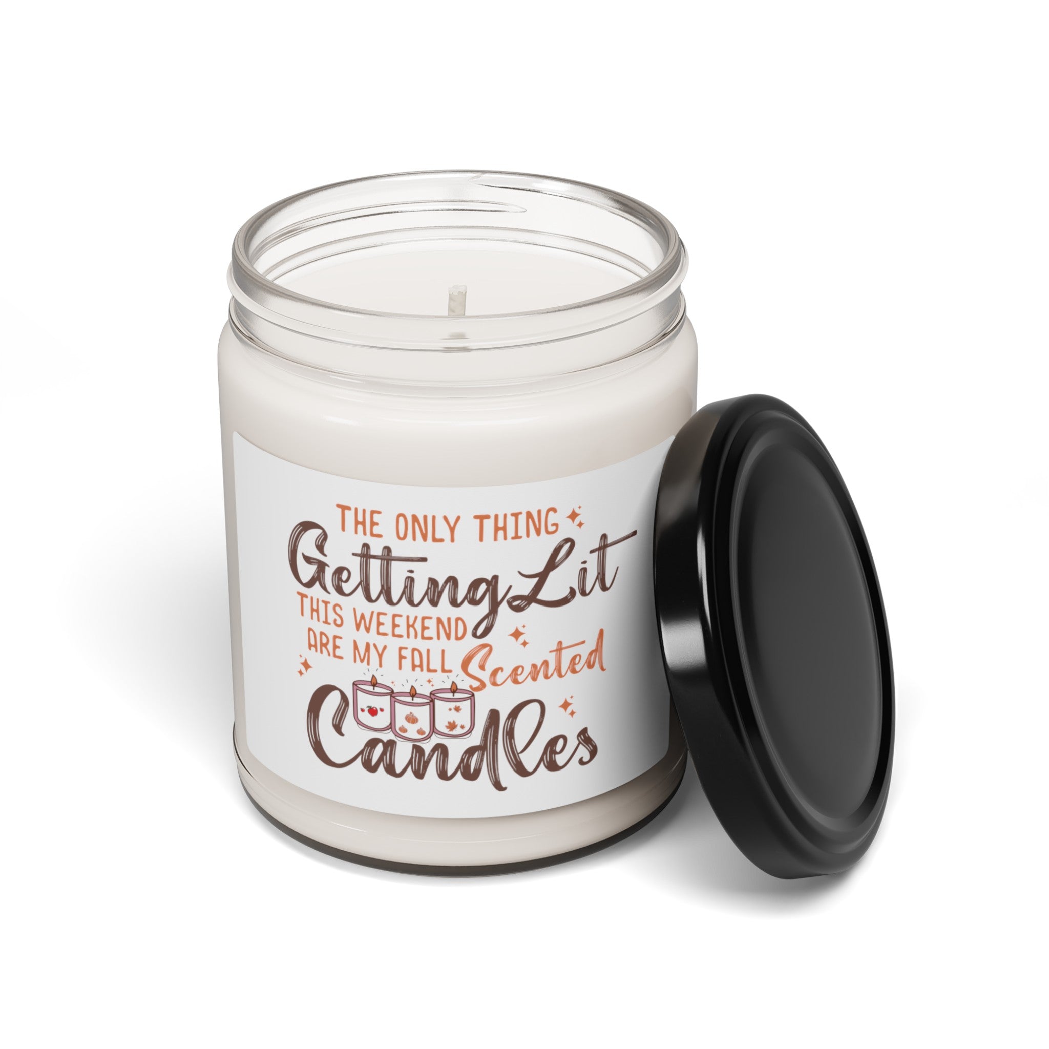 Enchanting Aroma 9oz Scented Candle with a side of Humor