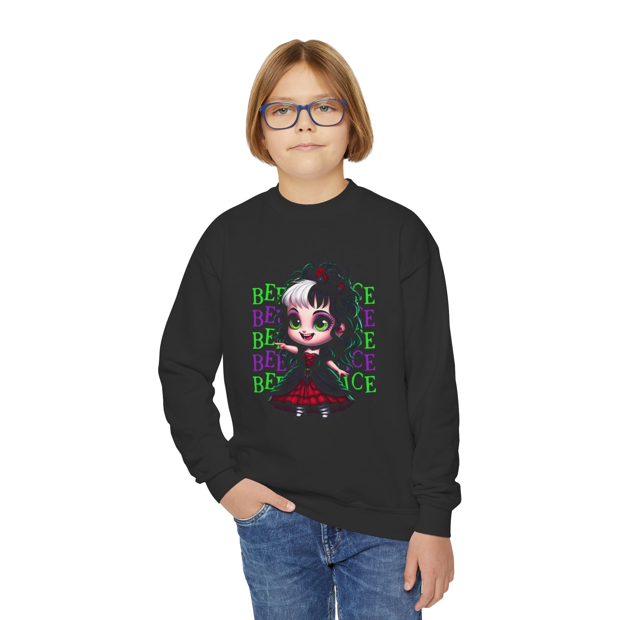 Beetle juice girls sweatshirt