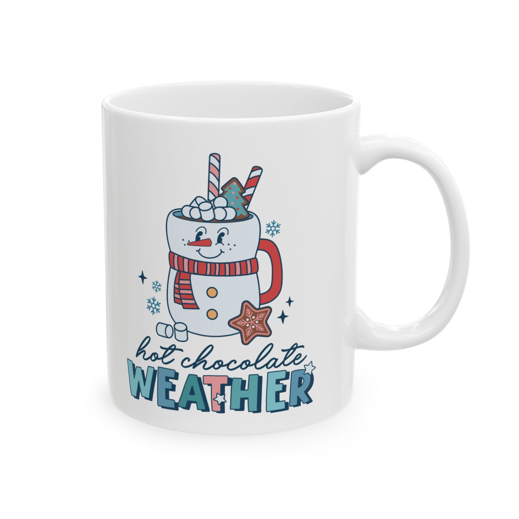 Custom Hot chocolate winter Mug