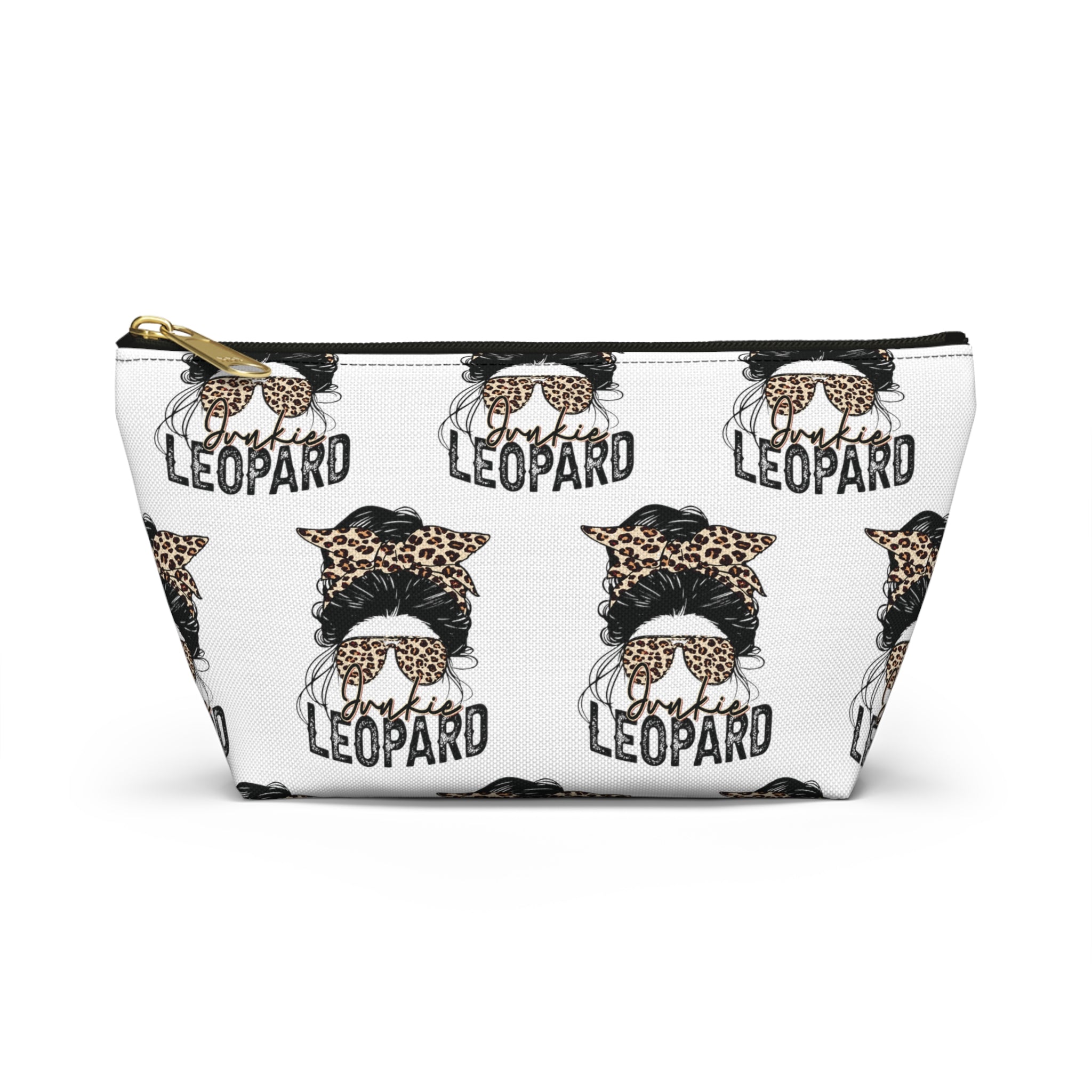 Leopard Junkie Make up bag, pencil bag