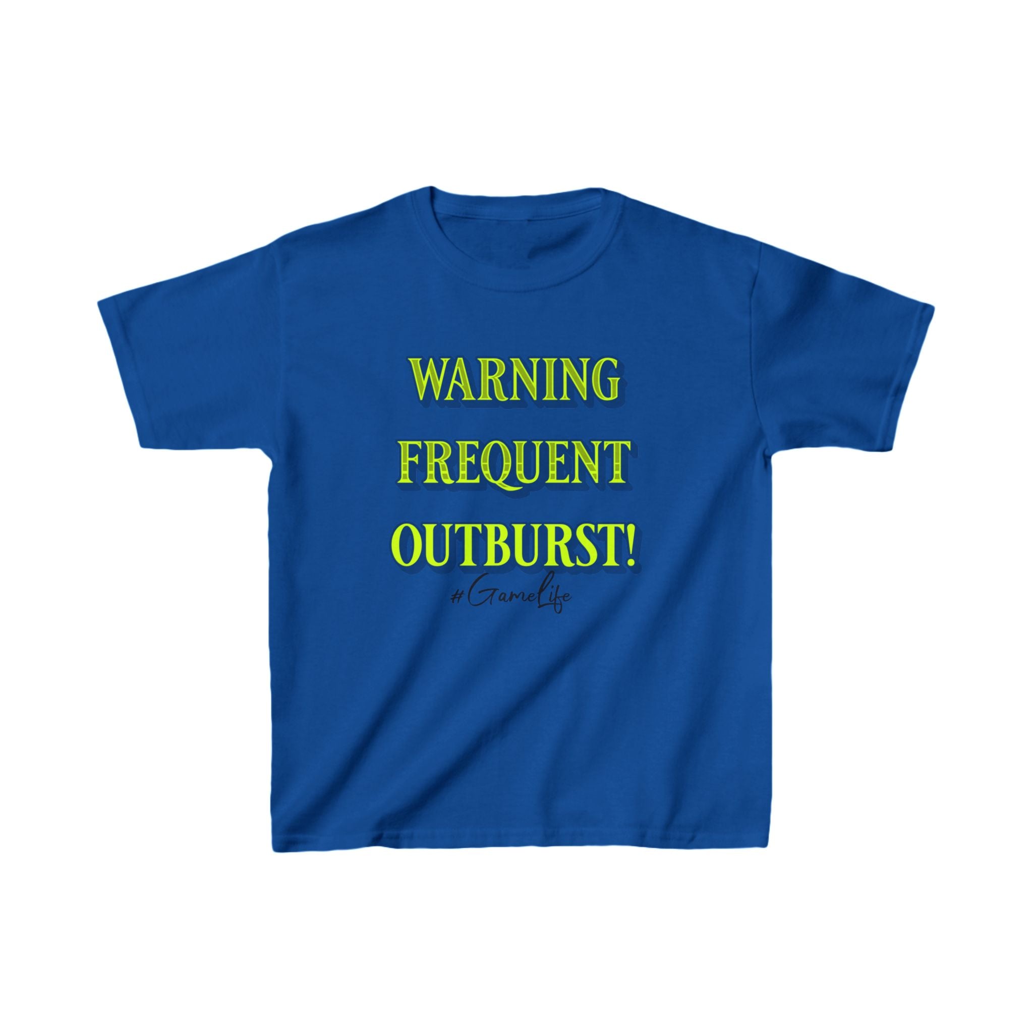 Frequent outburst kids tee