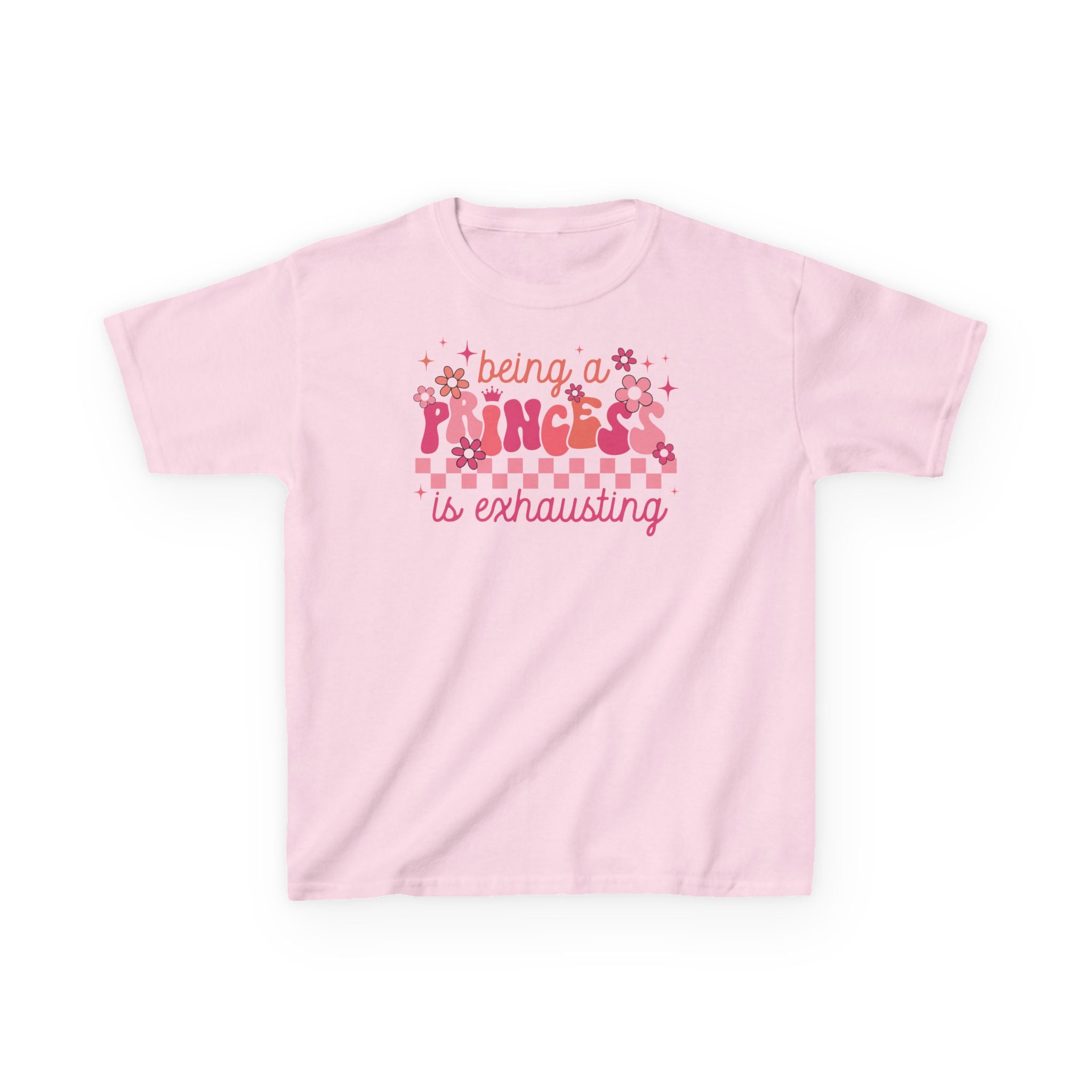 Being a Princess Is Exhausting T-Shirt – Funny Toddler or Girl’s Shirt | Cute Princess Gift | Sassy Kids Tee | Girl Power Outfit
