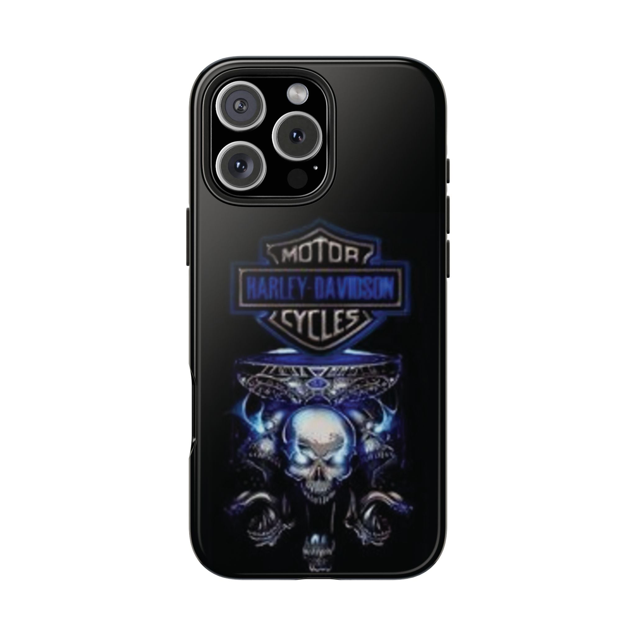 Blue Flame Harley Tough Phone Case