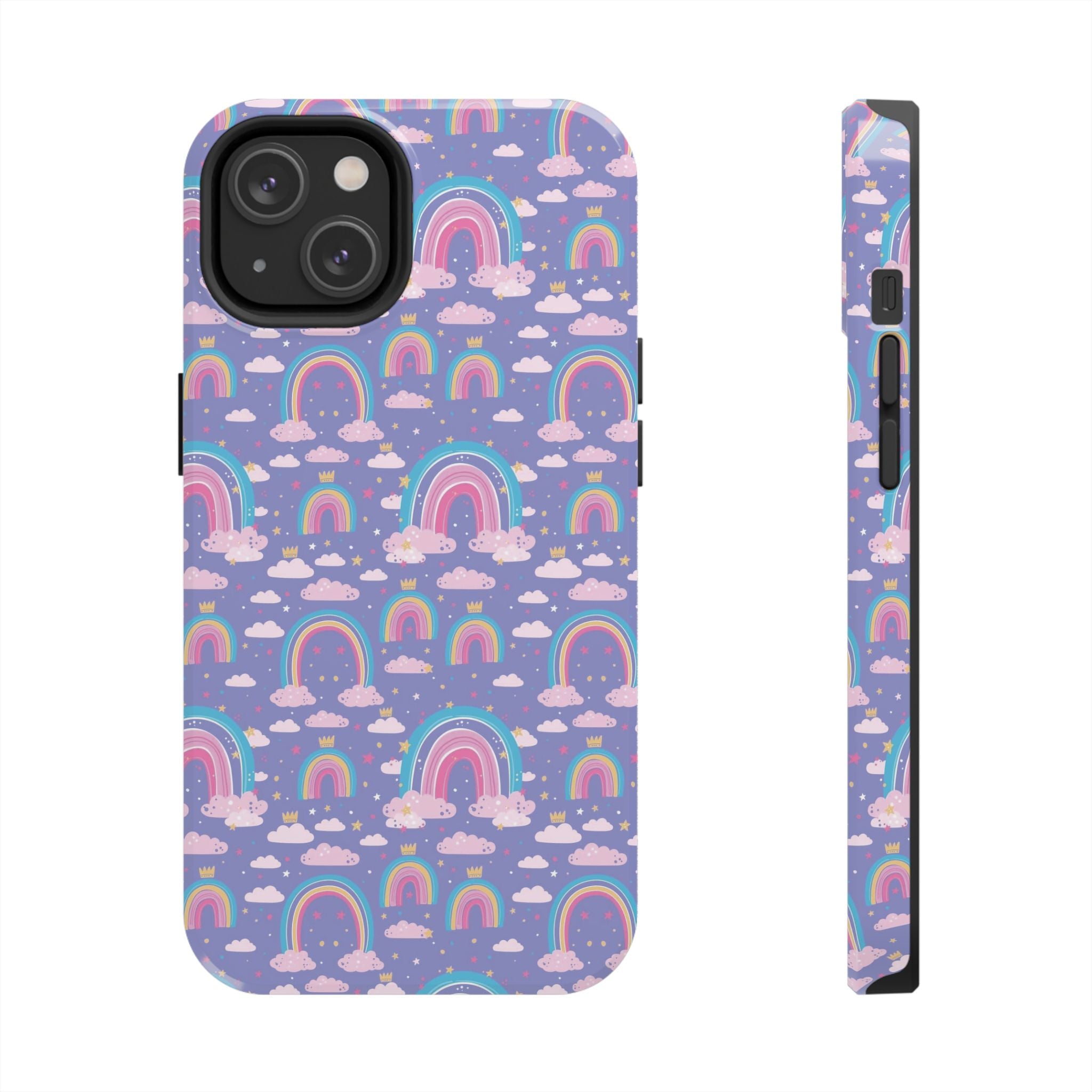 Rainbow Purple Tough Case