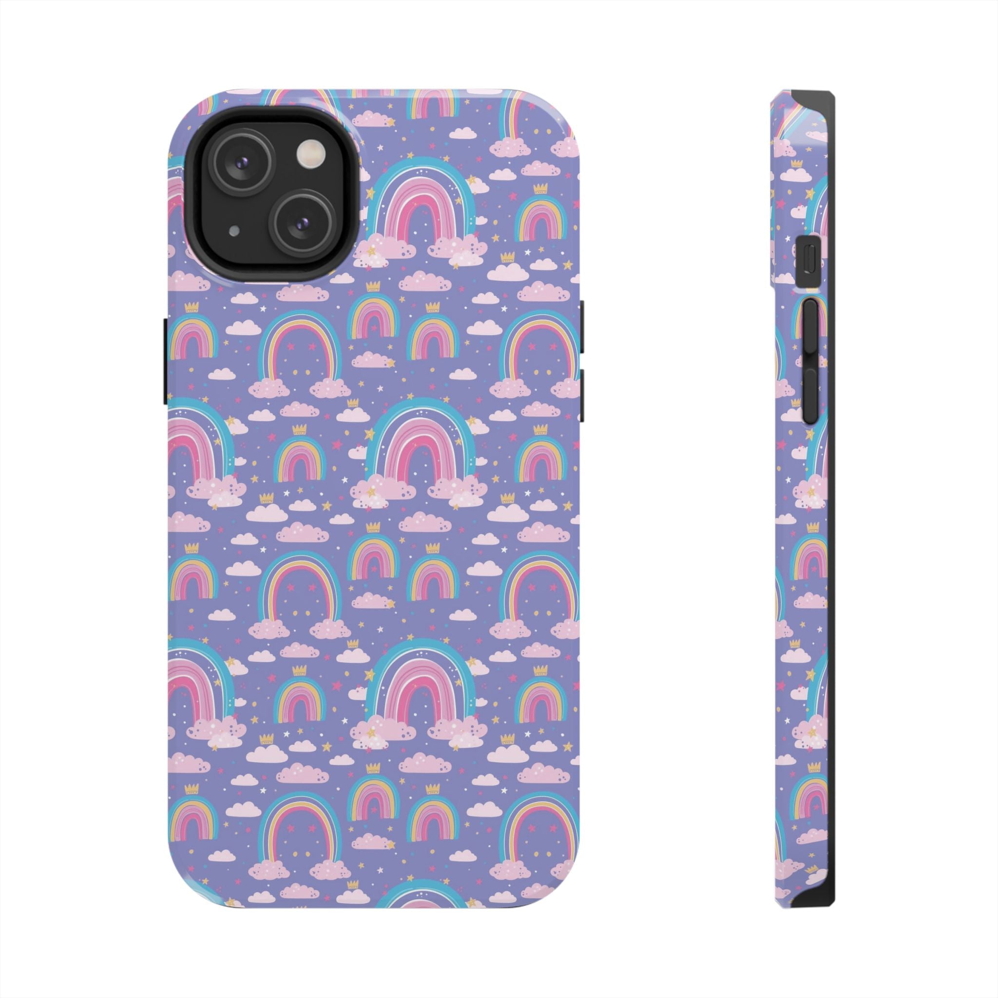 Rainbow Purple Tough Case