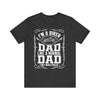 I’m a Biker Dad – Like a Normal Dad But Much Cooler T-Shirt | Funny Motorcycle Dad Gift | Cool Dad Biker Tee