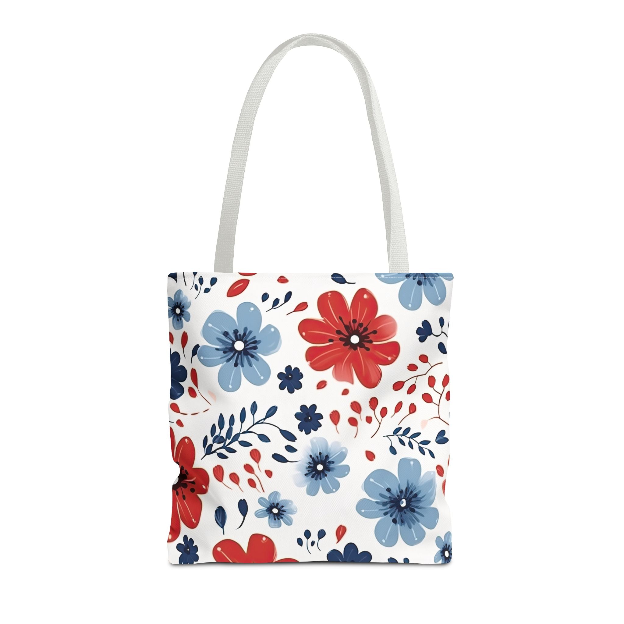 Flower Design Tote Bag