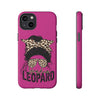Leopard Junkie Tough Phone Case – Animal Print Protective Cover | Bold Aesthetic Phone Case | Wild & Stylish iPhone Case