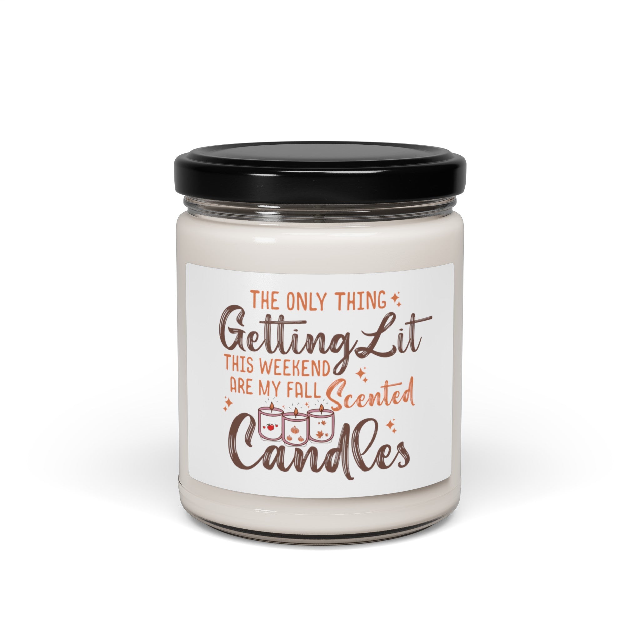 Enchanting Aroma 9oz Scented Candle with a side of Humor