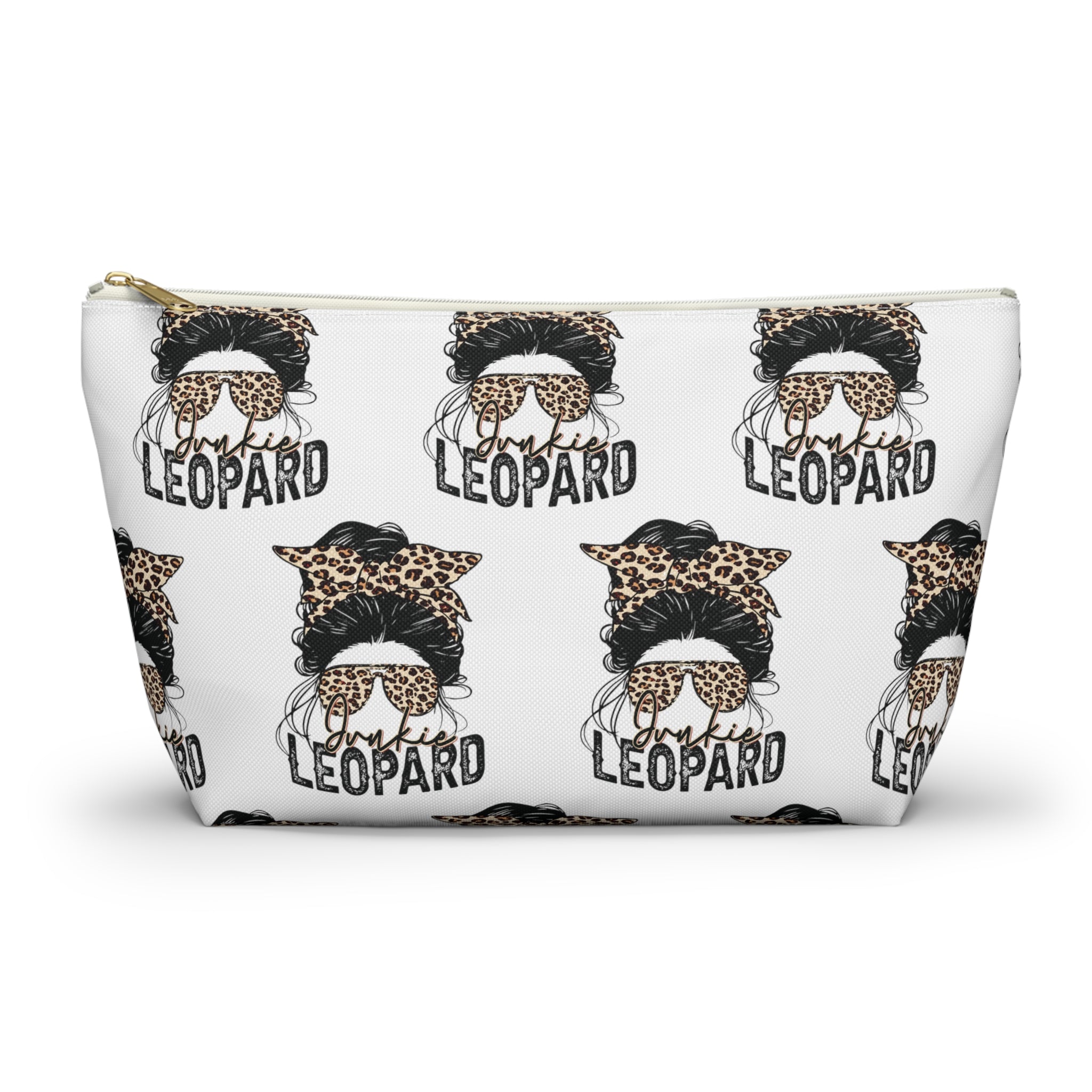 Leopard Junkie Make up bag, pencil bag