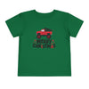 Merry Christmas with a Truck Toddler Tshirt