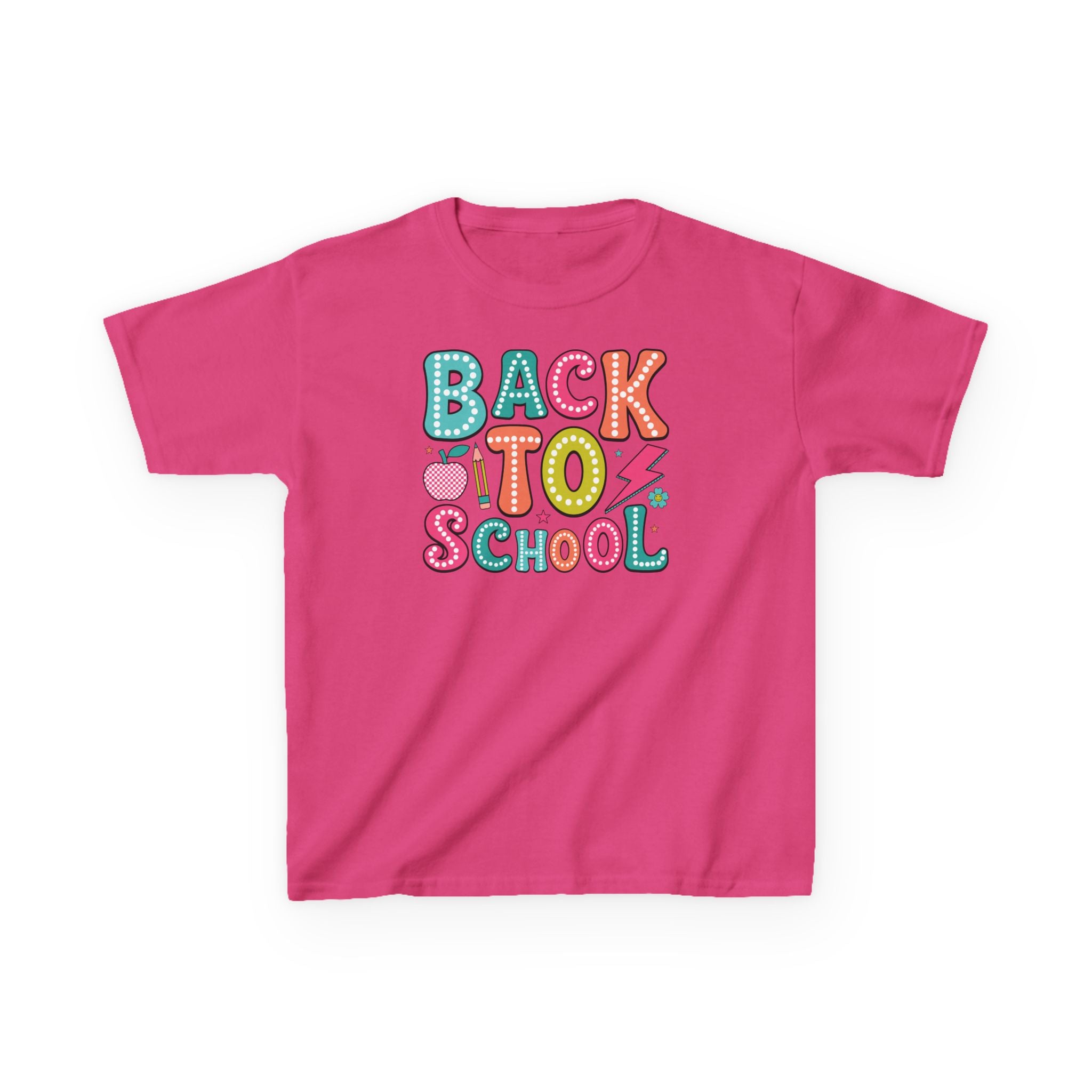 Back to School Youth T-Shirt | Gildan 5000B Kids Tee | Everyday School Shirt