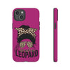 Leopard Junkie Tough Phone Case – Animal Print Protective Cover | Bold Aesthetic Phone Case | Wild & Stylish iPhone Case