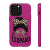 Leopard Junkie Tough Phone Case – Animal Print Protective Cover | Bold Aesthetic Phone Case | Wild & Stylish iPhone Case