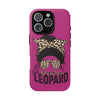 Leopard Junkie Tough Phone Case – Animal Print Protective Cover | Bold Aesthetic Phone Case | Wild & Stylish iPhone Case