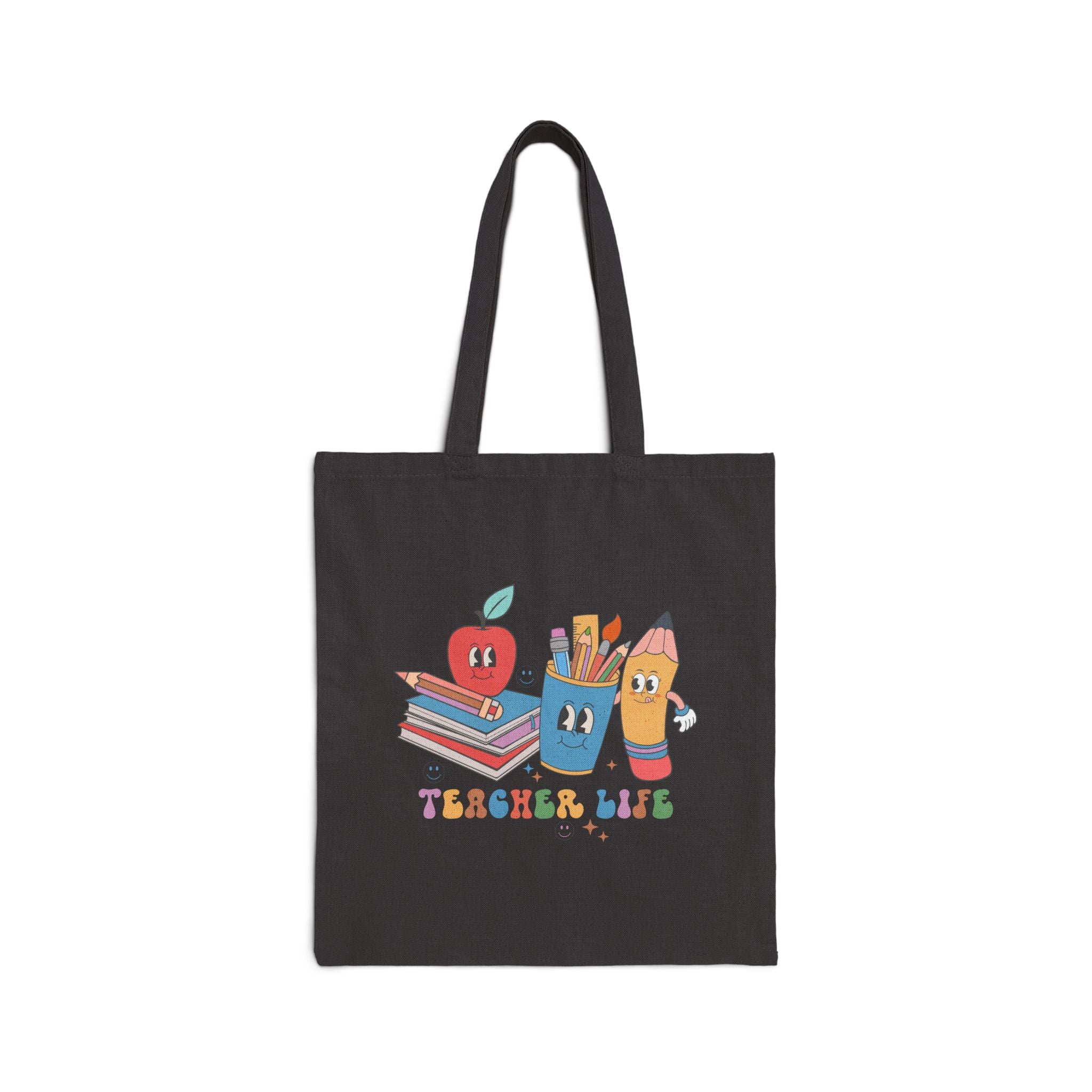 Teacher’s Life Cotton Tote Bag | Everyday Teacher Tote
