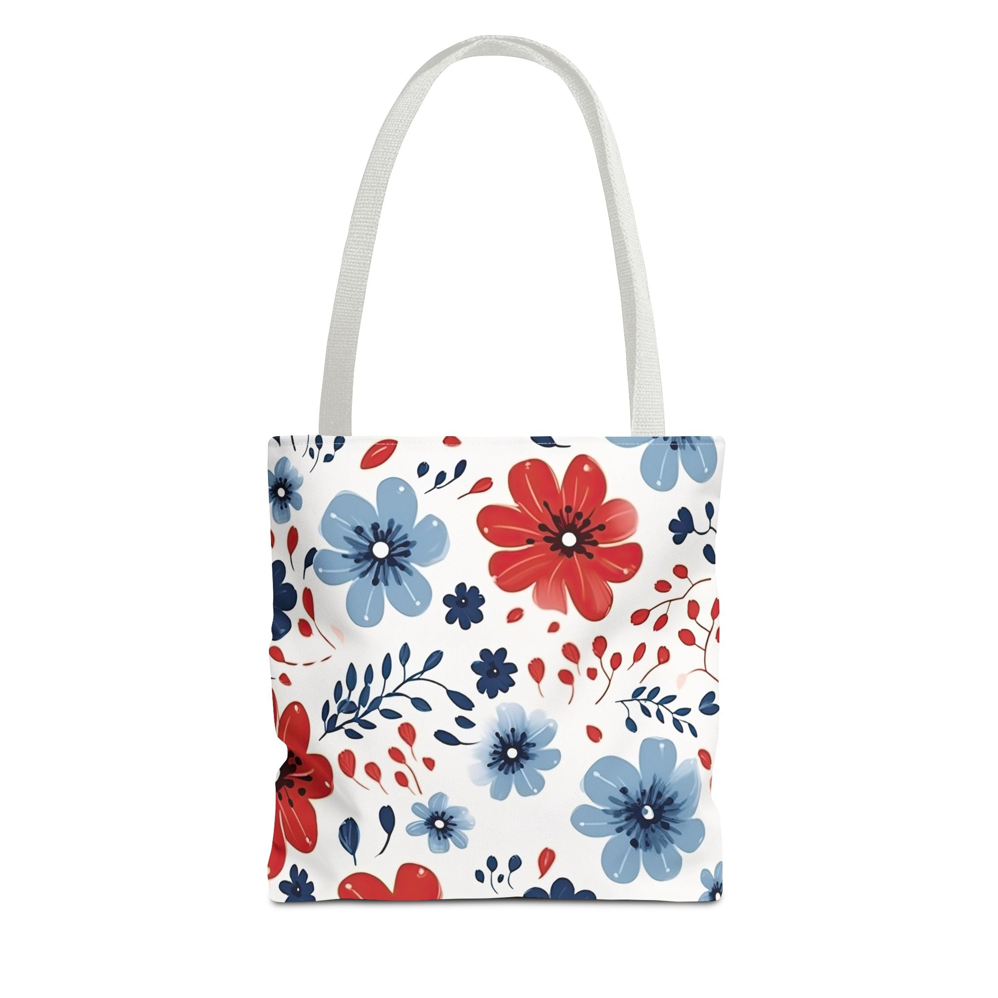 Flower Design Tote Bag