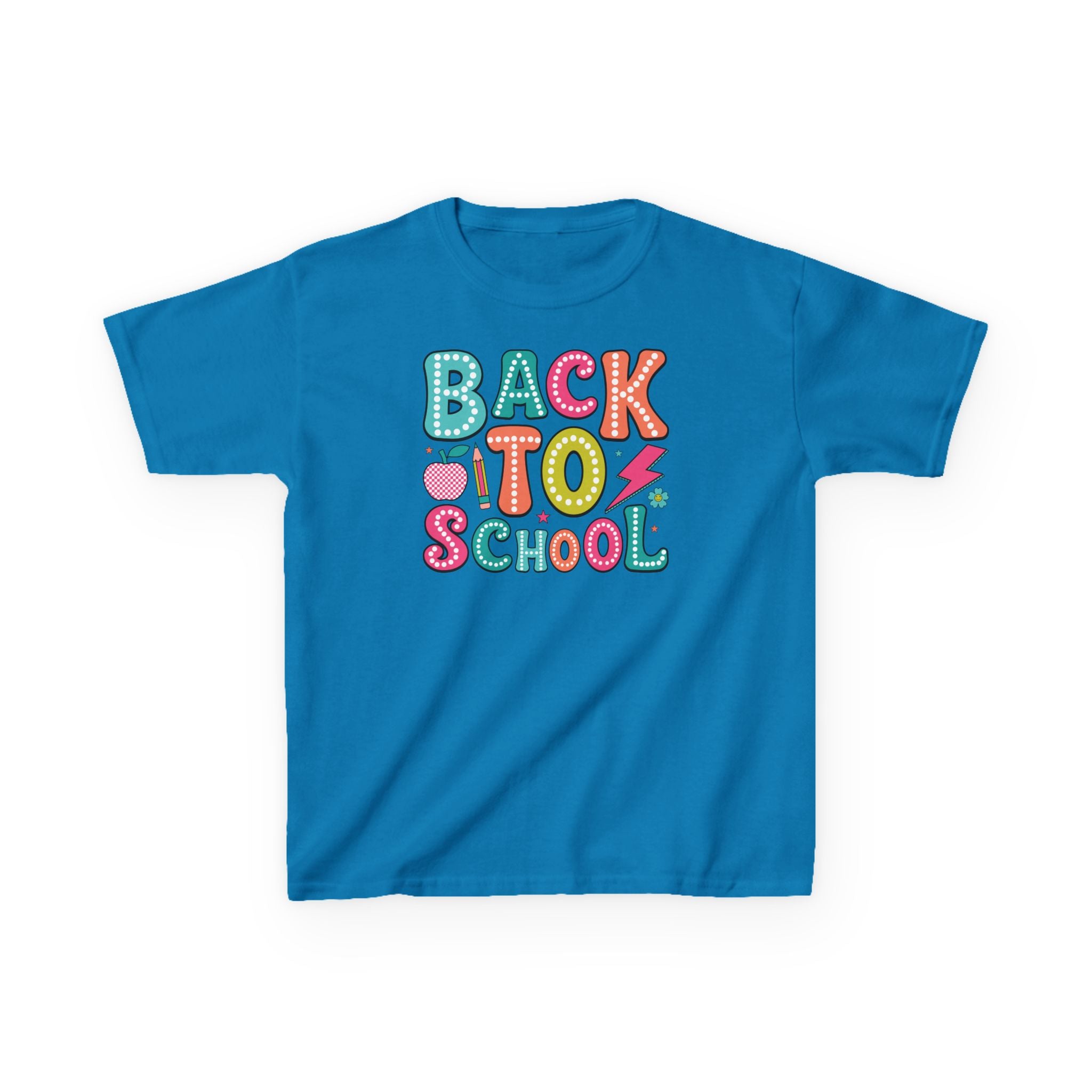 Back to School Youth T-Shirt | Gildan 5000B Kids Tee | Everyday School Shirt