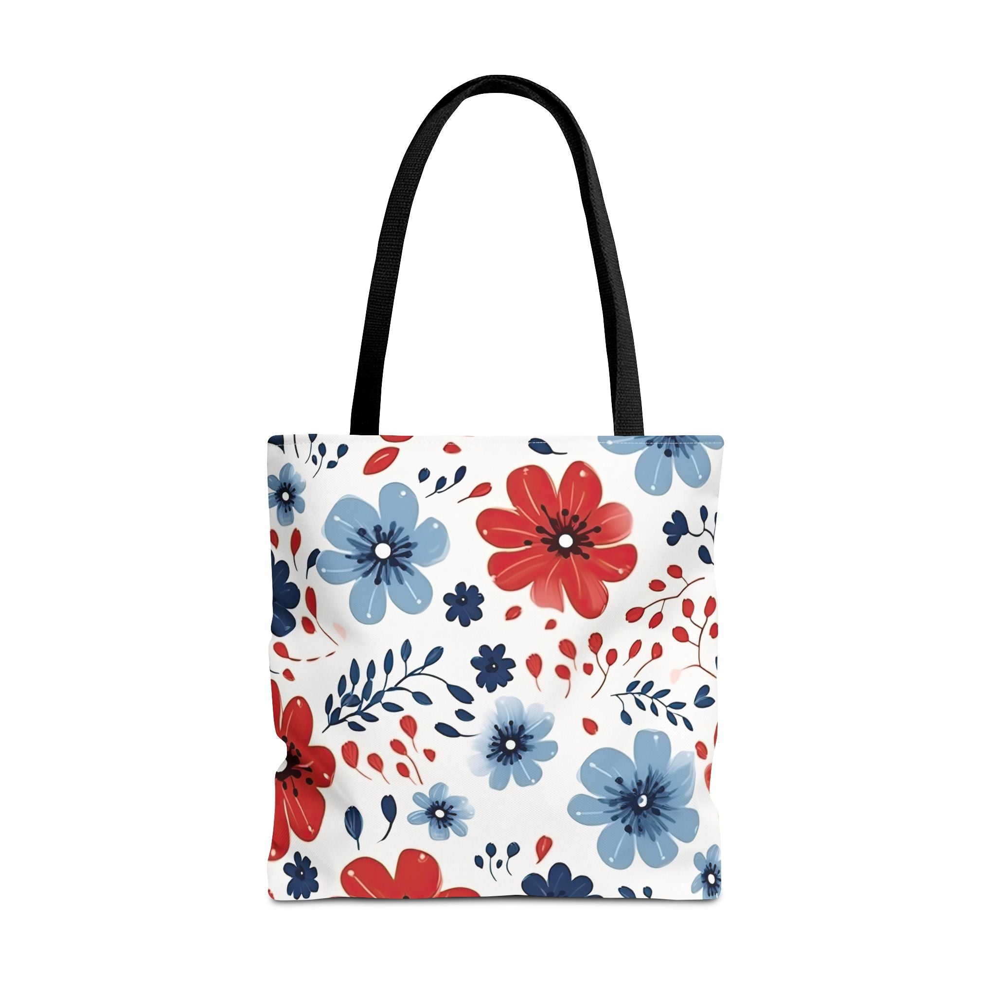 Flower Design Tote Bag