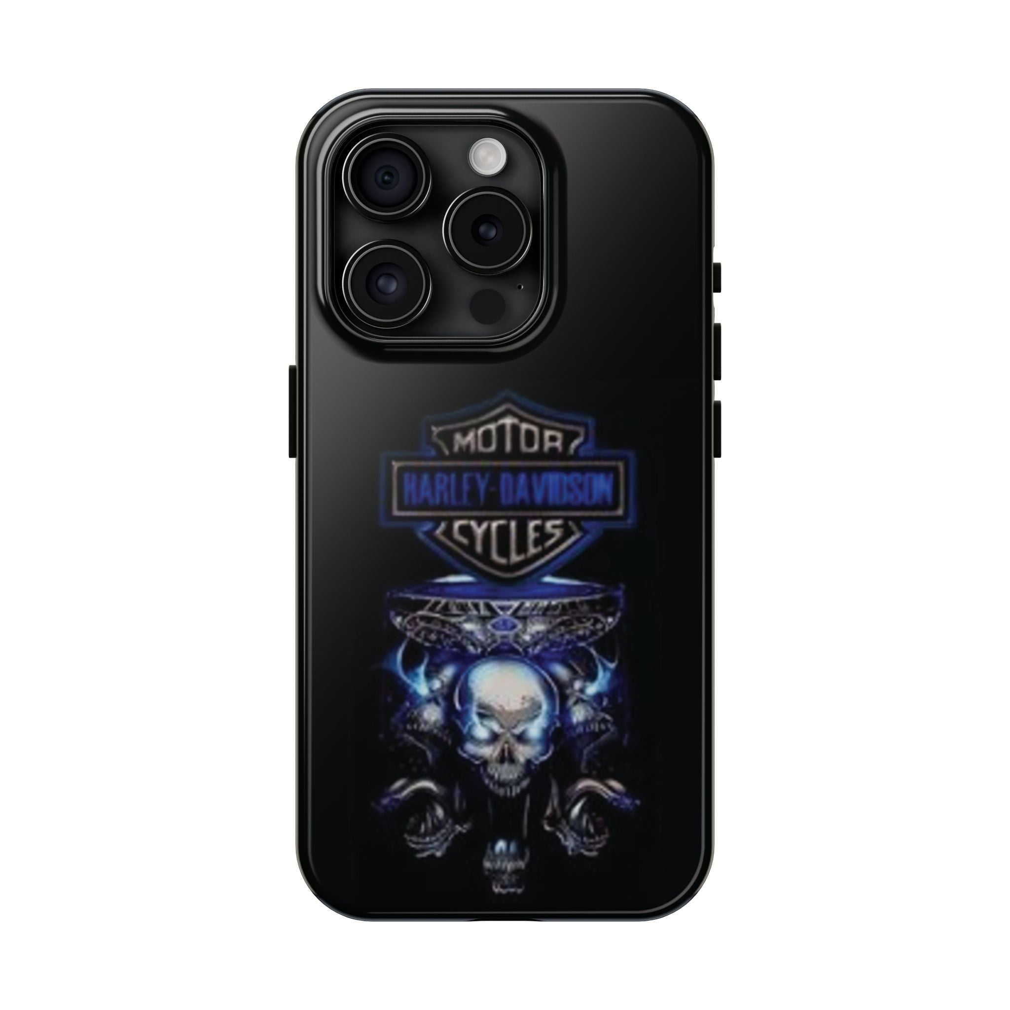 Blue Flame Harley Tough Phone Case