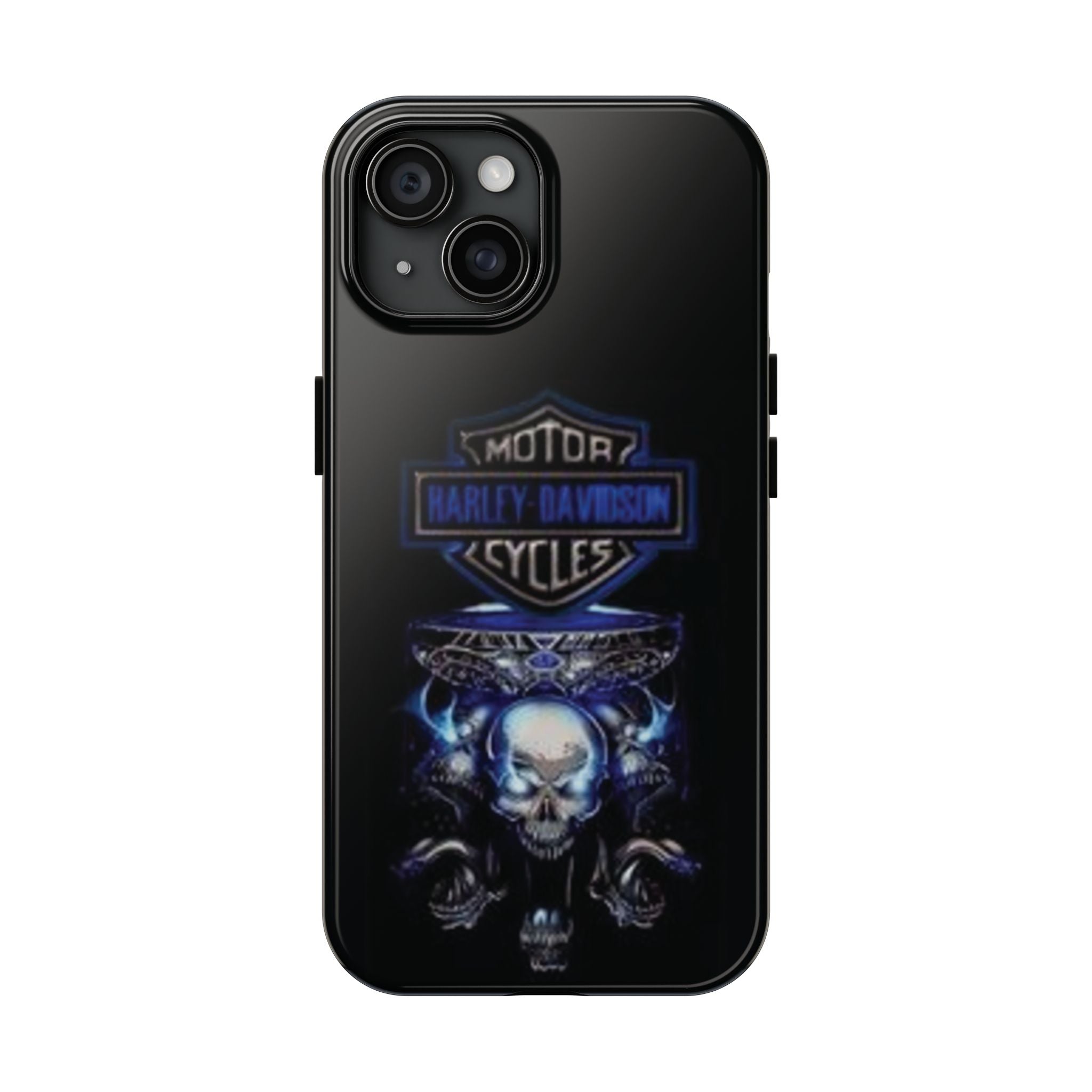 Blue Flame Harley Tough Phone Case