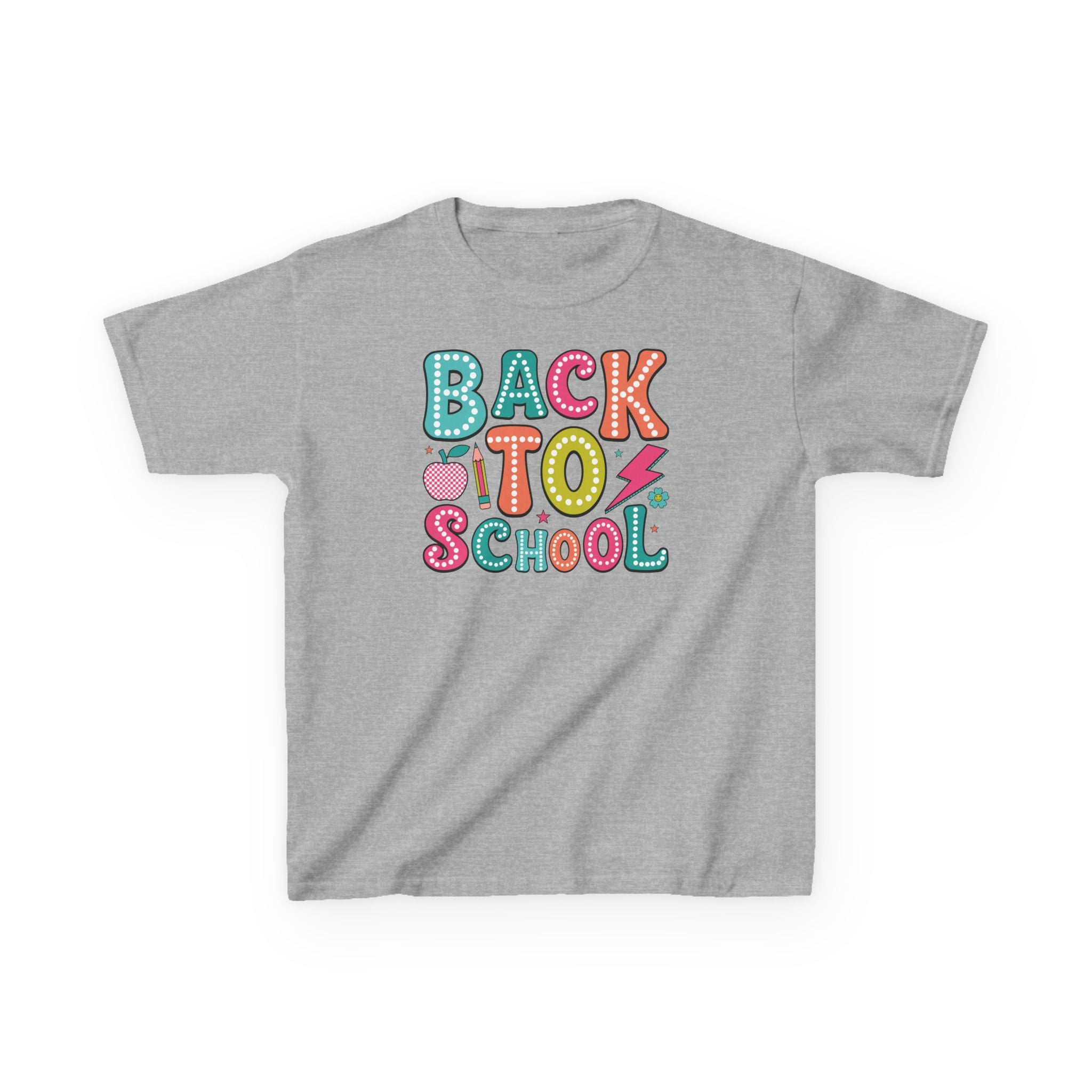 Back to School Youth T-Shirt | Gildan 5000B Kids Tee | Everyday School Shirt