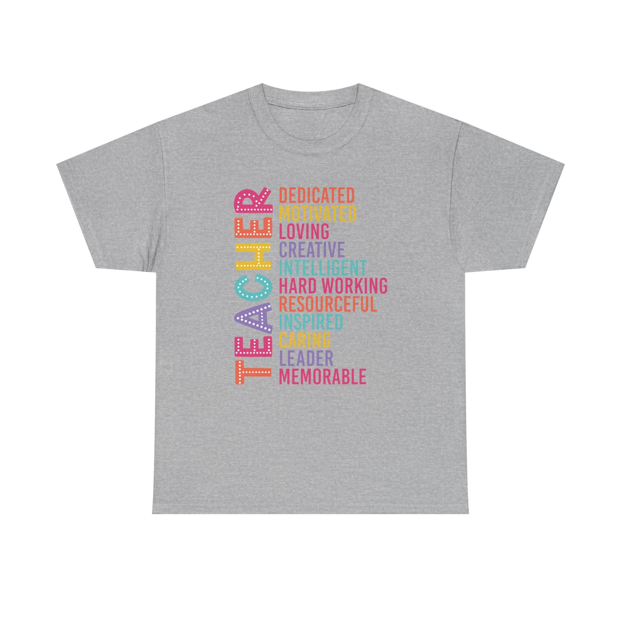 Teacher Traits Word Art Shirt