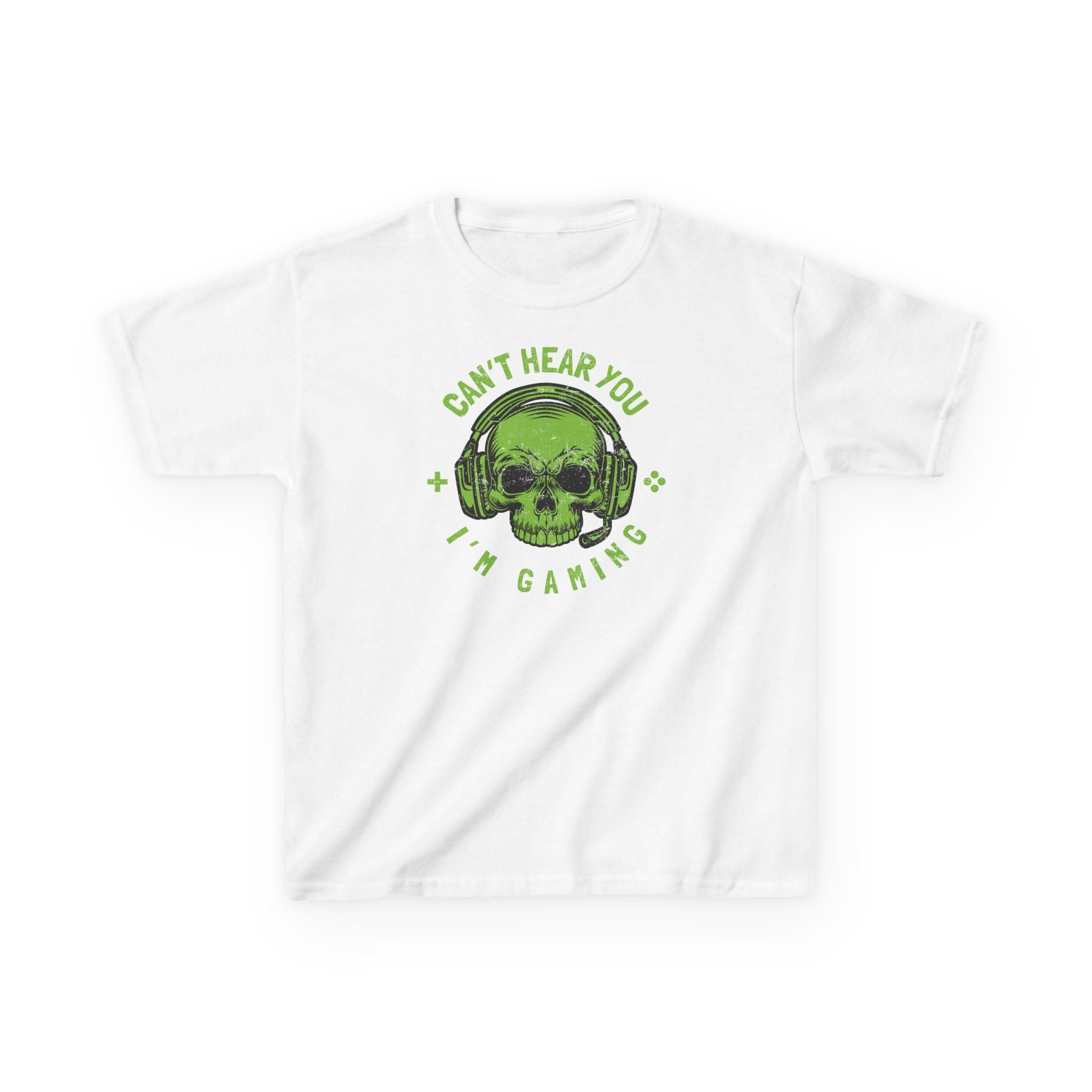 Can’t Hear You I’m Gaming Youth T-Shirt – Funny Gamer Shirt for Kids | Gildan 5000B | Gaming Tee for Boys or Girls | Back to School Gamer Tee