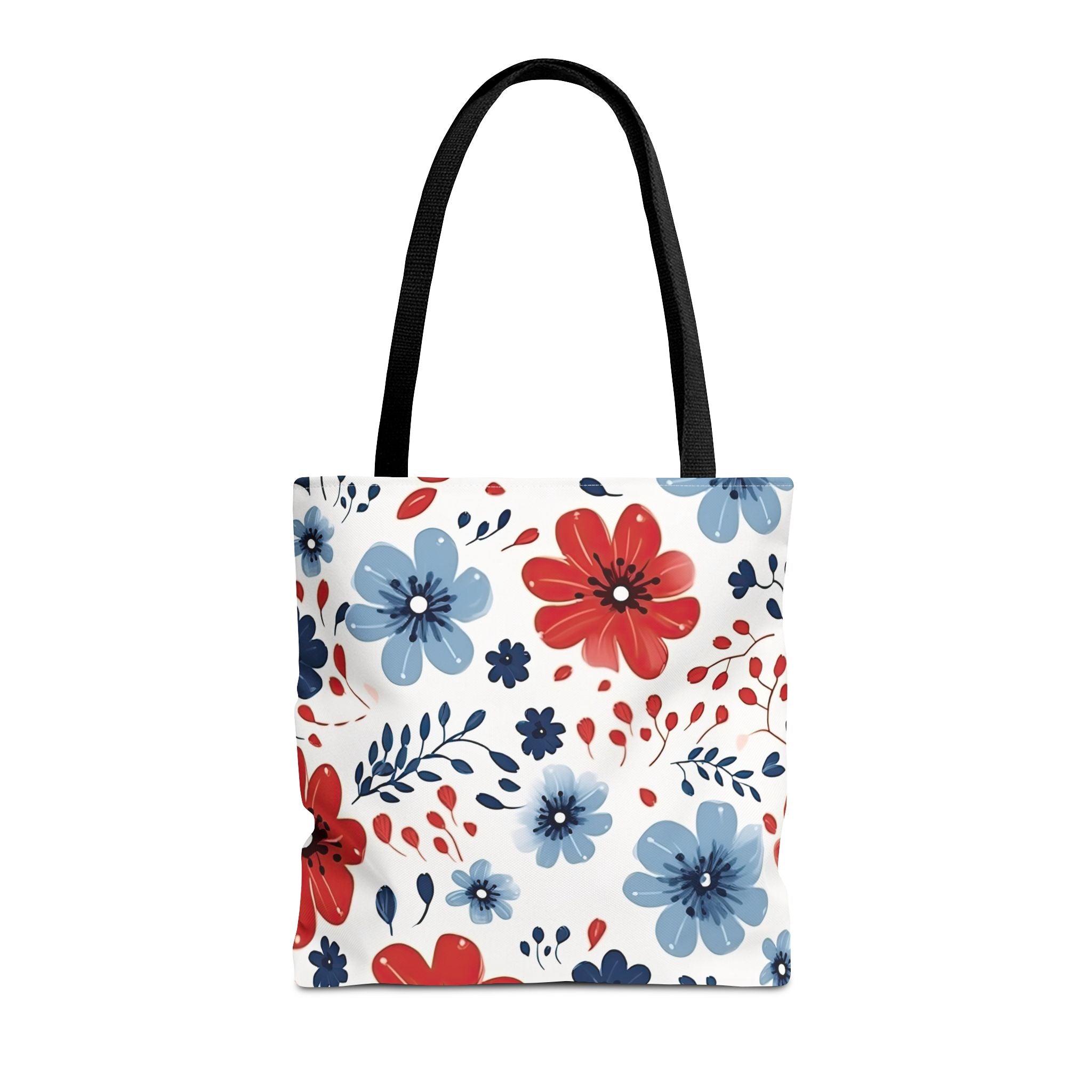 Flower Design Tote Bag