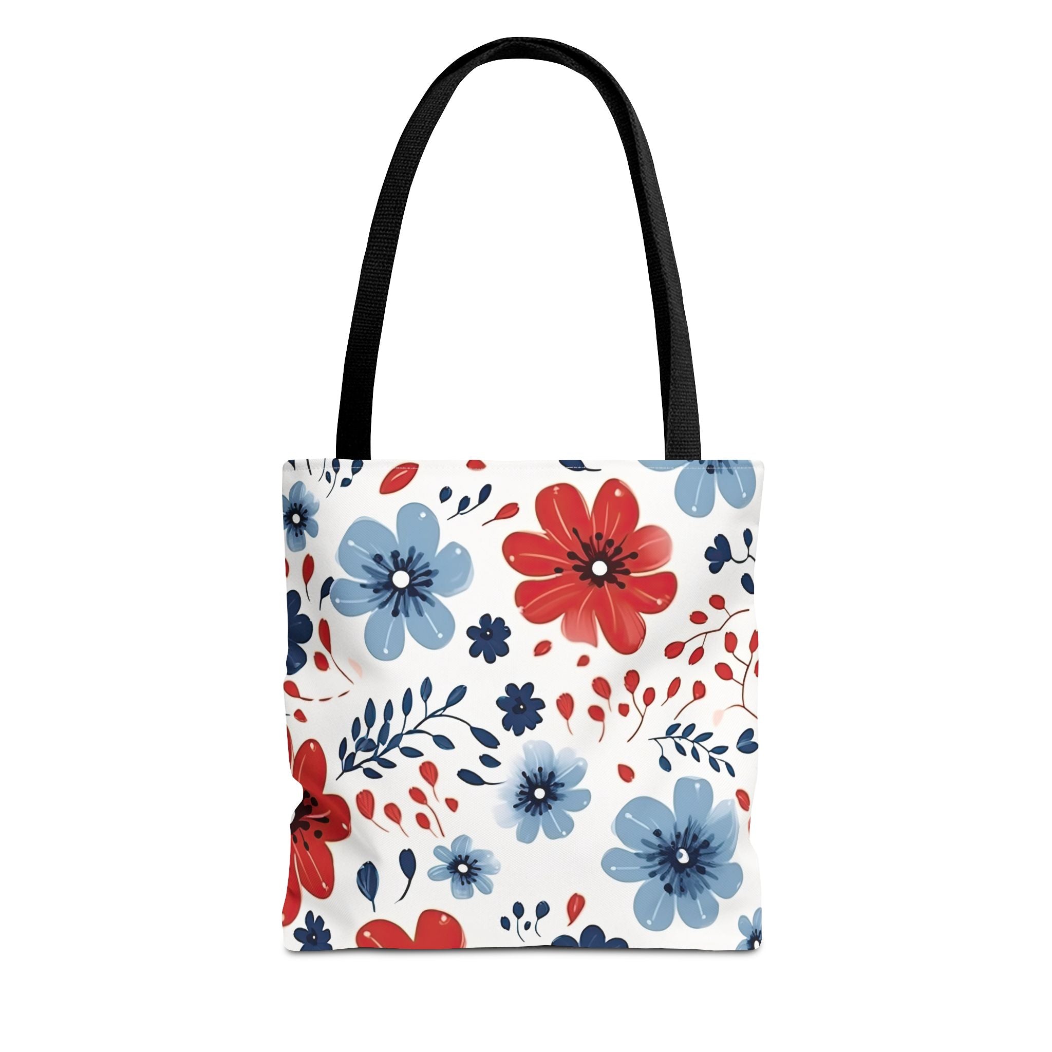 Flower Design Tote Bag