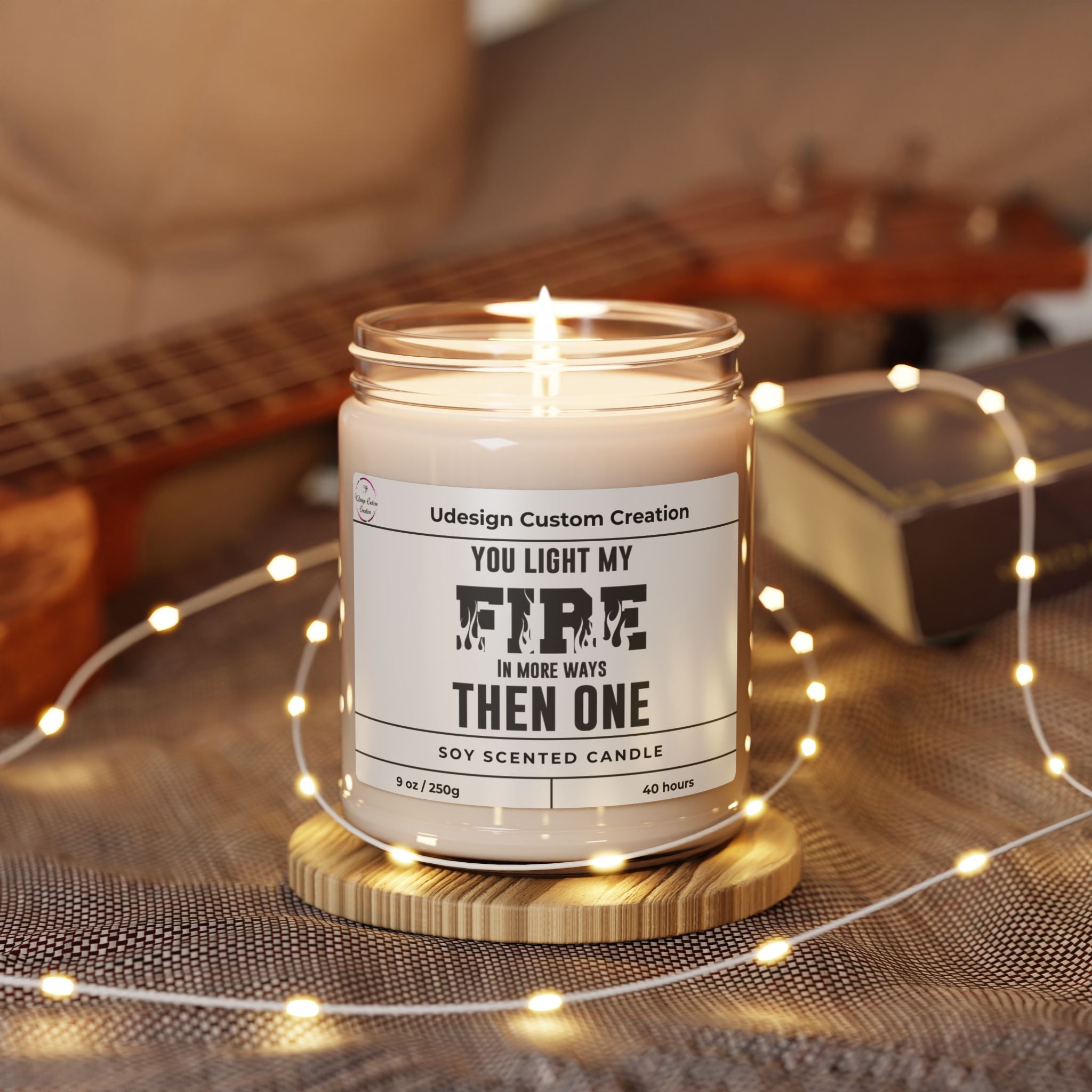 You Light Up My Life – 9oz Hand-Poured Soy Candle | Romantic Gift