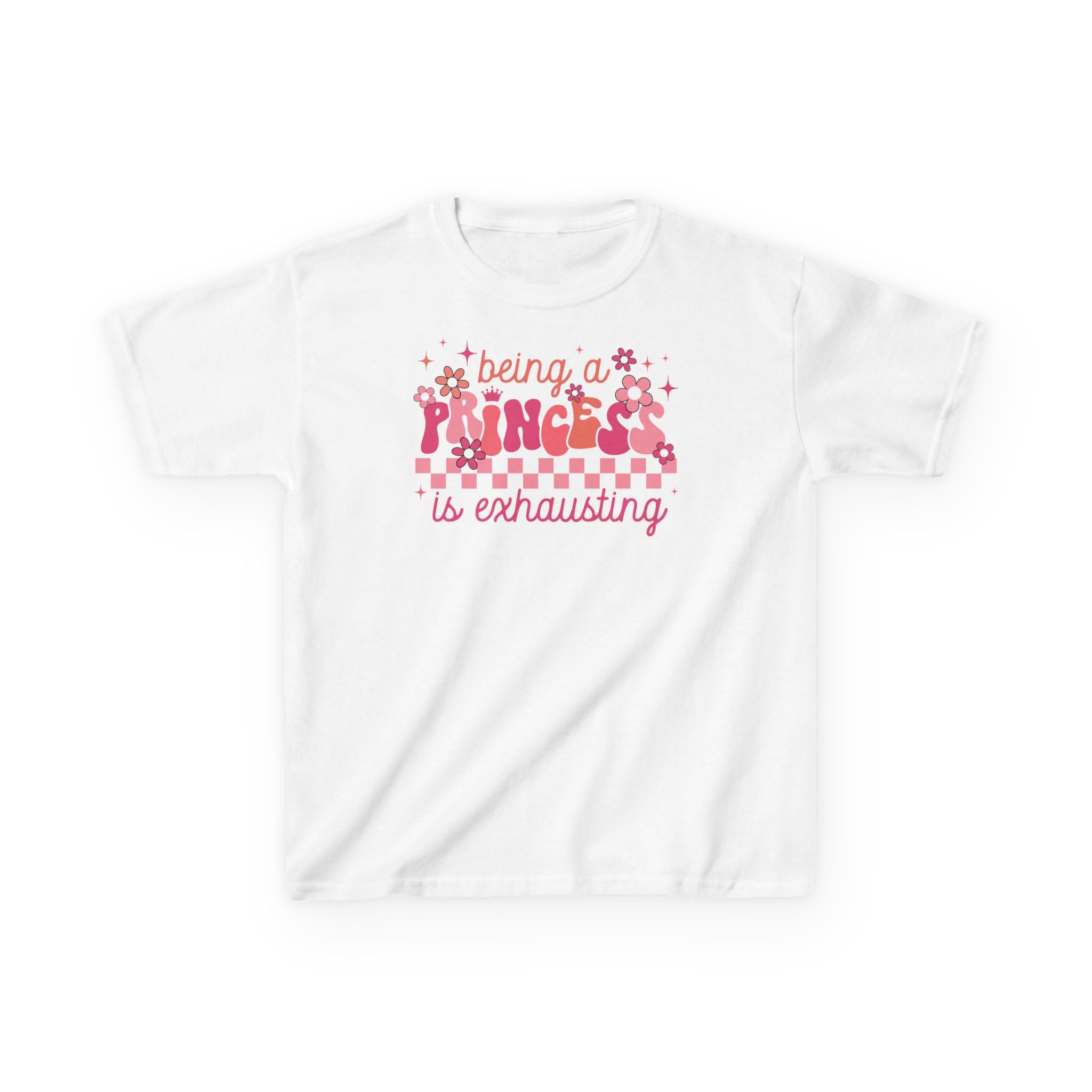 Being a Princess Is Exhausting T-Shirt – Funny Toddler or Girl’s Shirt | Cute Princess Gift | Sassy Kids Tee | Girl Power Outfit
