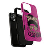 Leopard Junkie Tough Phone Case – Animal Print Protective Cover | Bold Aesthetic Phone Case | Wild & Stylish iPhone Case