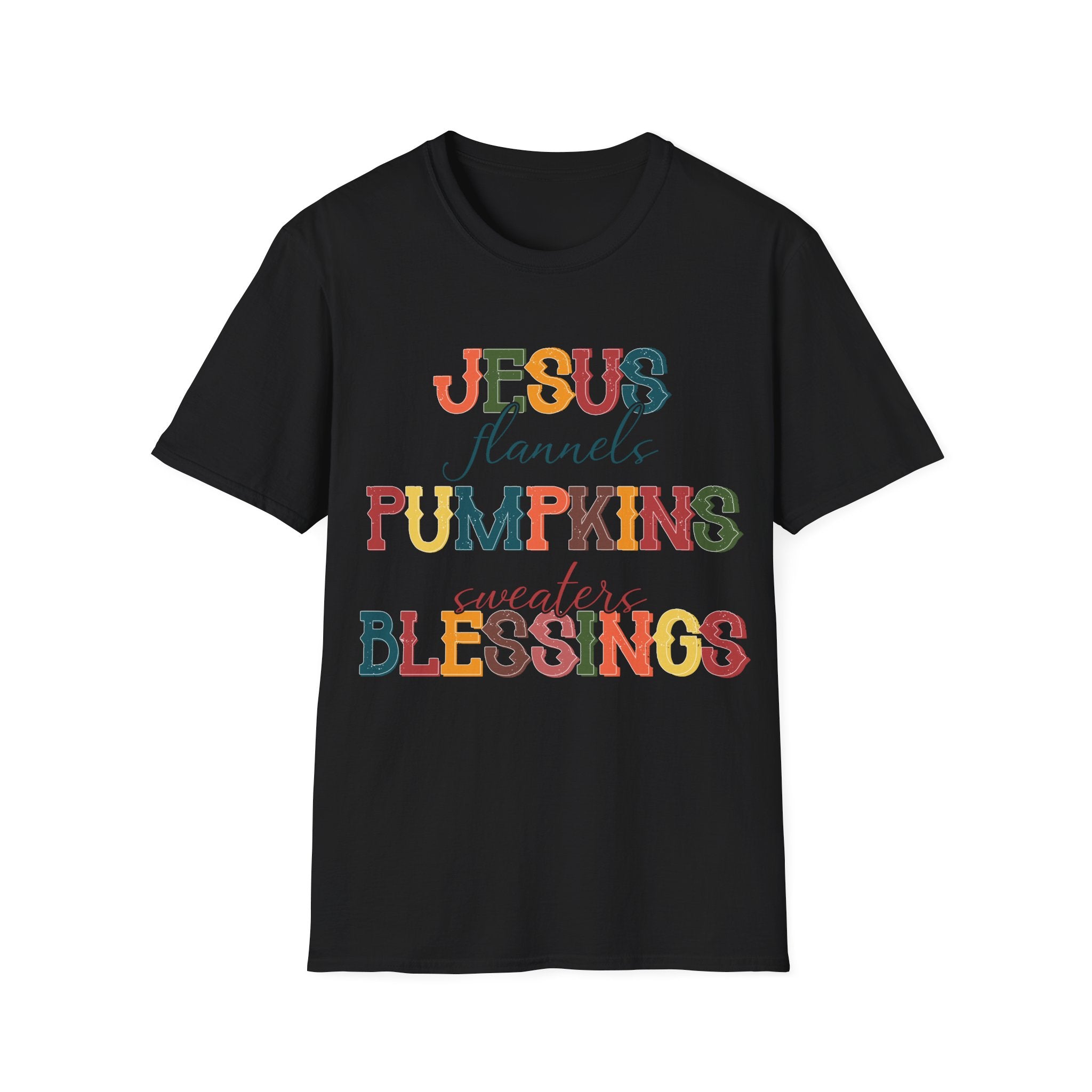 Jesus Blessings Flannel T-Shirt.