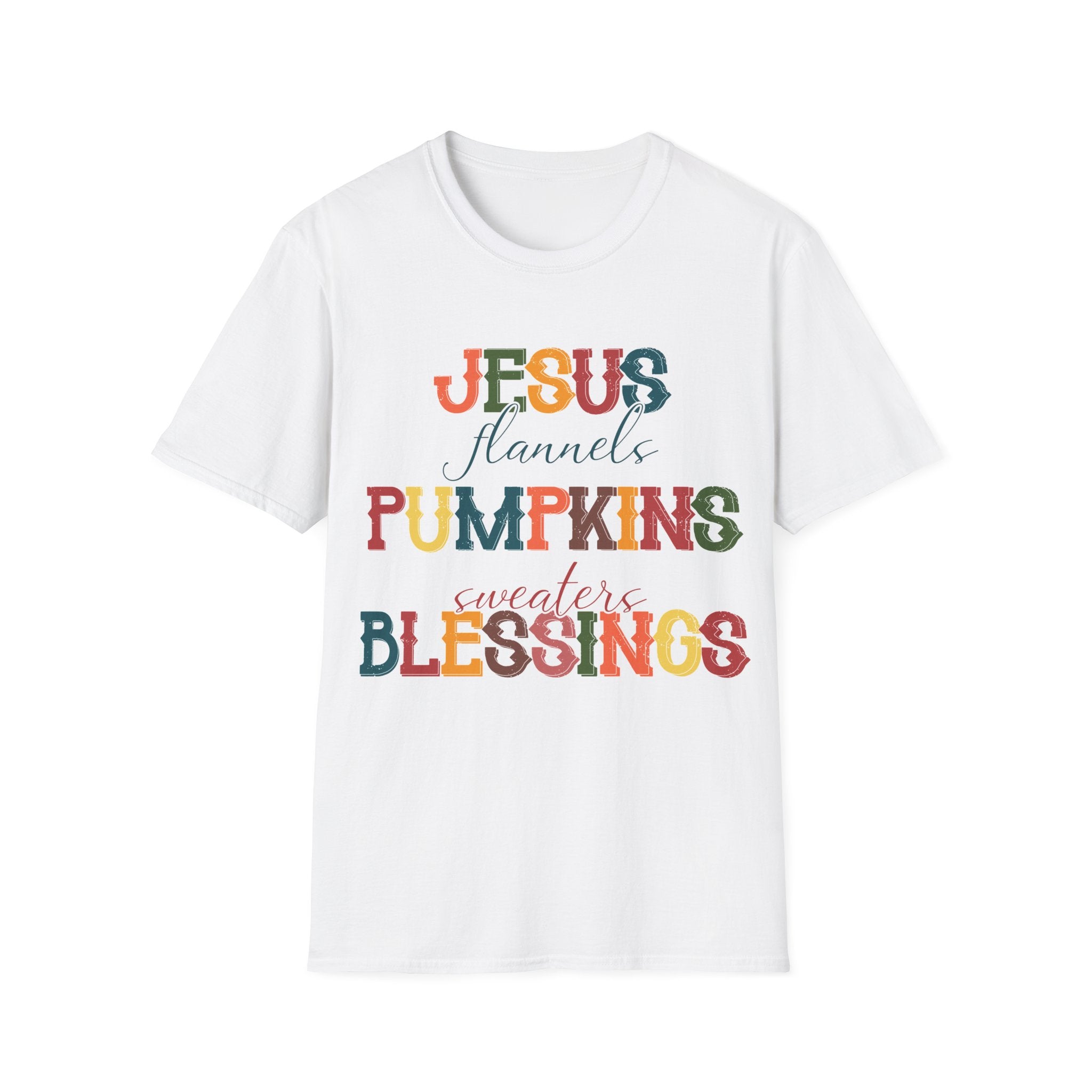 Jesus Blessings Flannel T-Shirt.