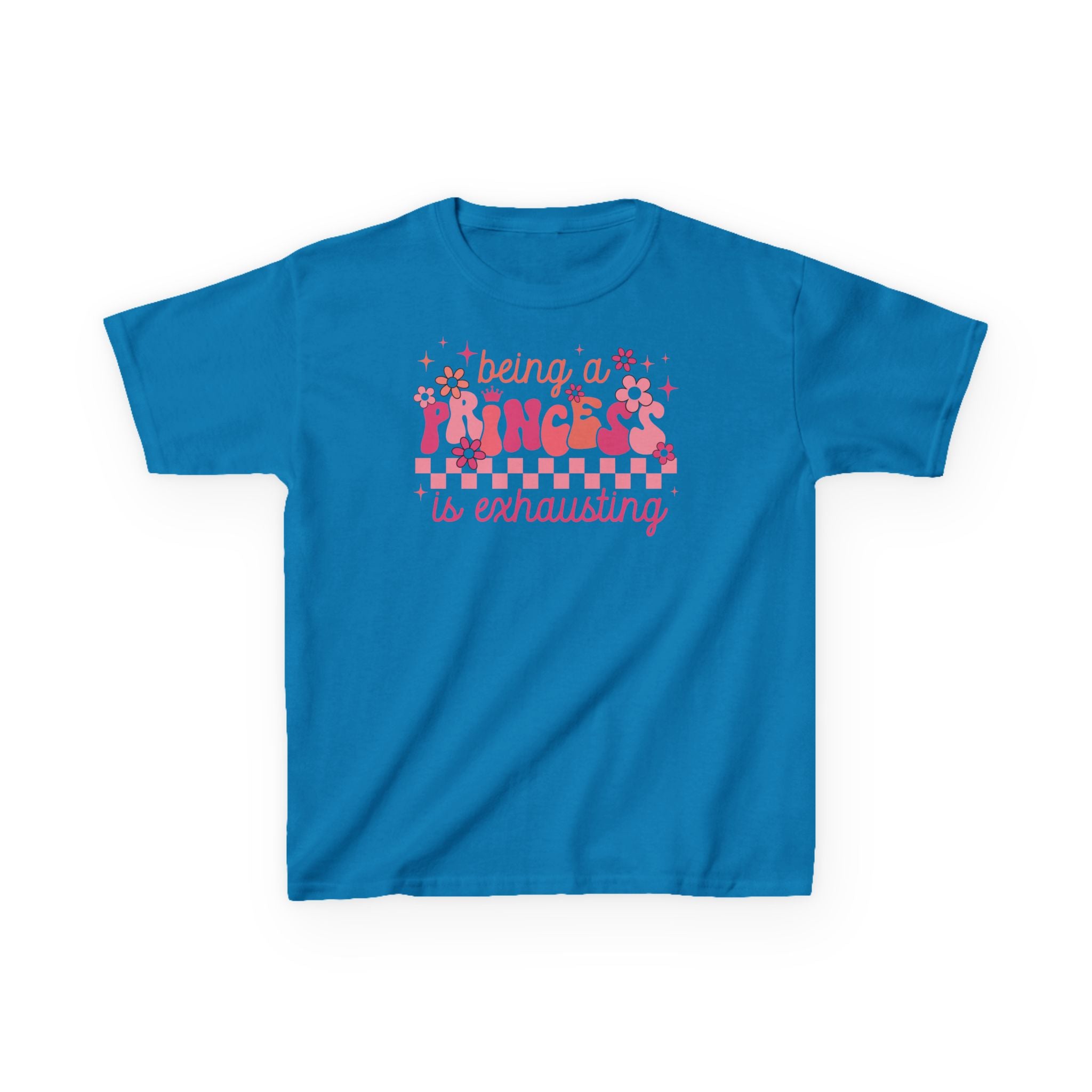 Being a Princess Is Exhausting T-Shirt – Funny Toddler or Girl’s Shirt | Cute Princess Gift | Sassy Kids Tee | Girl Power Outfit