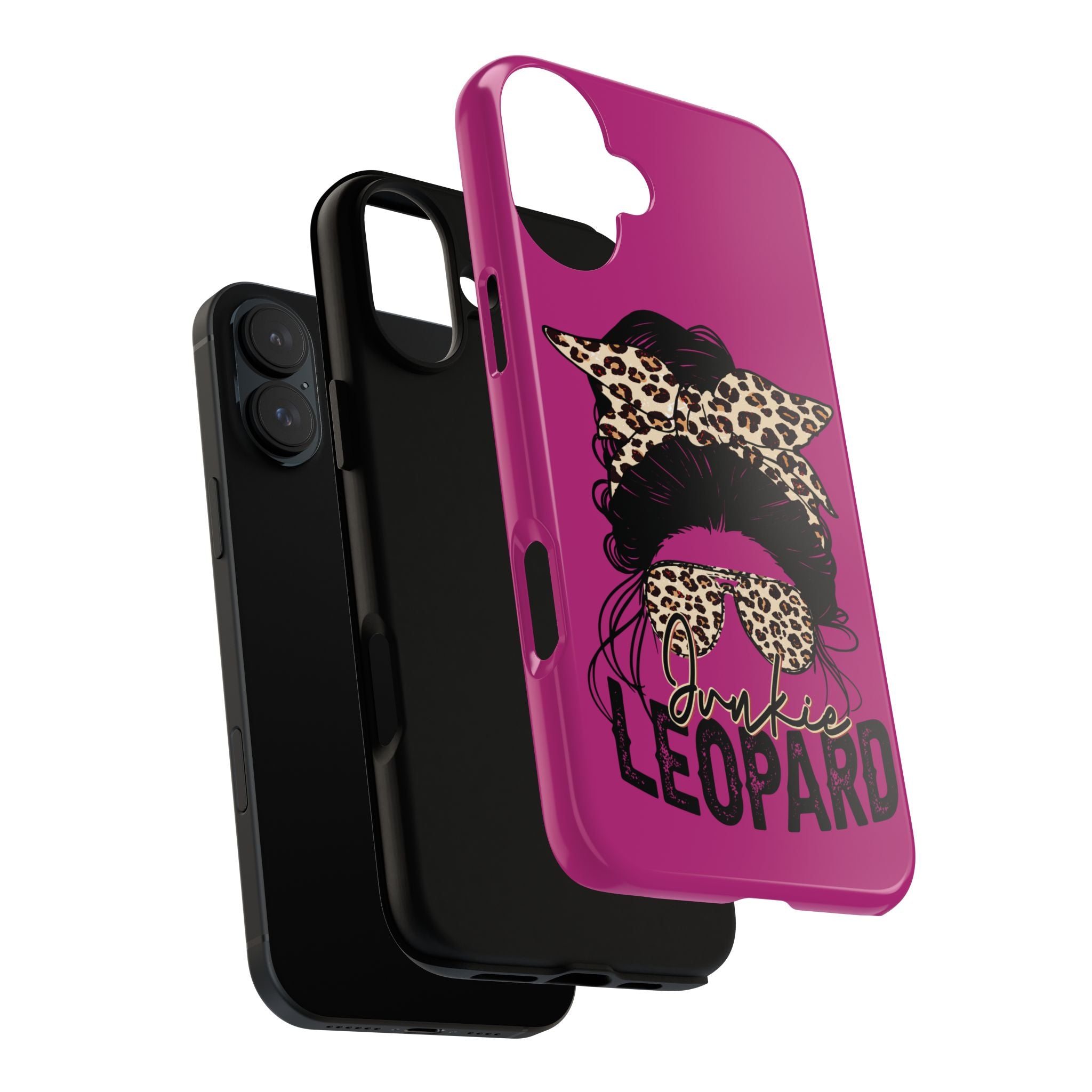Leopard Junkie Tough Phone Case – Animal Print Protective Cover | Bold Aesthetic Phone Case | Wild & Stylish iPhone Case