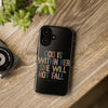 God Is With Her She Will Not Fail Tough Phone Case – Christian Protective Phone Cover | Inspirational Bible Verse Case | Faith-Based Gift