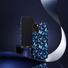 Blue Butterfly Phone Case – Aesthetic Protective Cover for iPhone & Samsung | Soft Glossy Slim Case | Nature Lover Gift