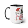 Jesus is the Reason Christmas Two-Tone Coffee Mugs, 15oz