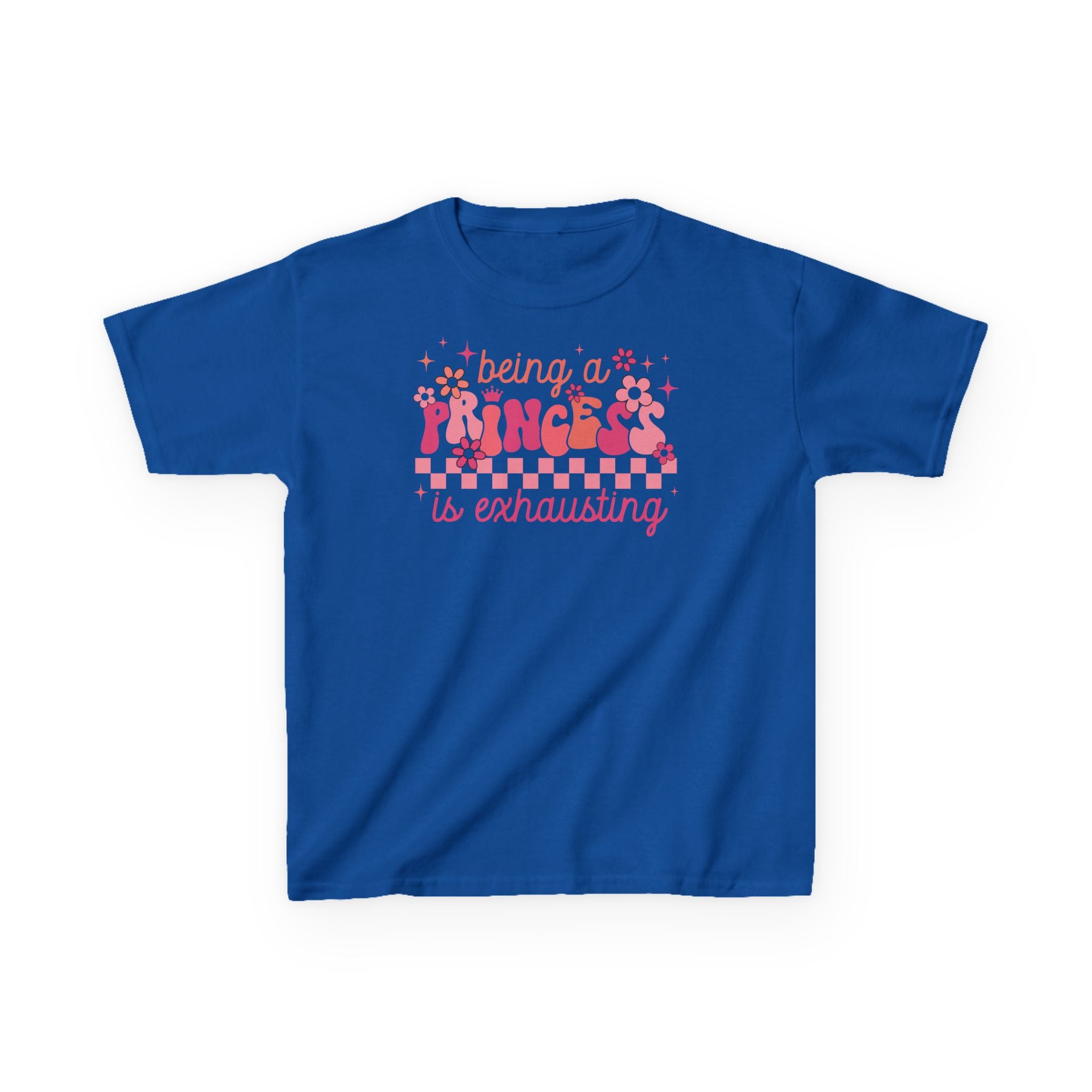 Being a Princess Is Exhausting T-Shirt – Funny Toddler or Girl’s Shirt | Cute Princess Gift | Sassy Kids Tee | Girl Power Outfit