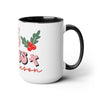 Jesus is the Reason Christmas Two-Tone Coffee Mugs, 15oz
